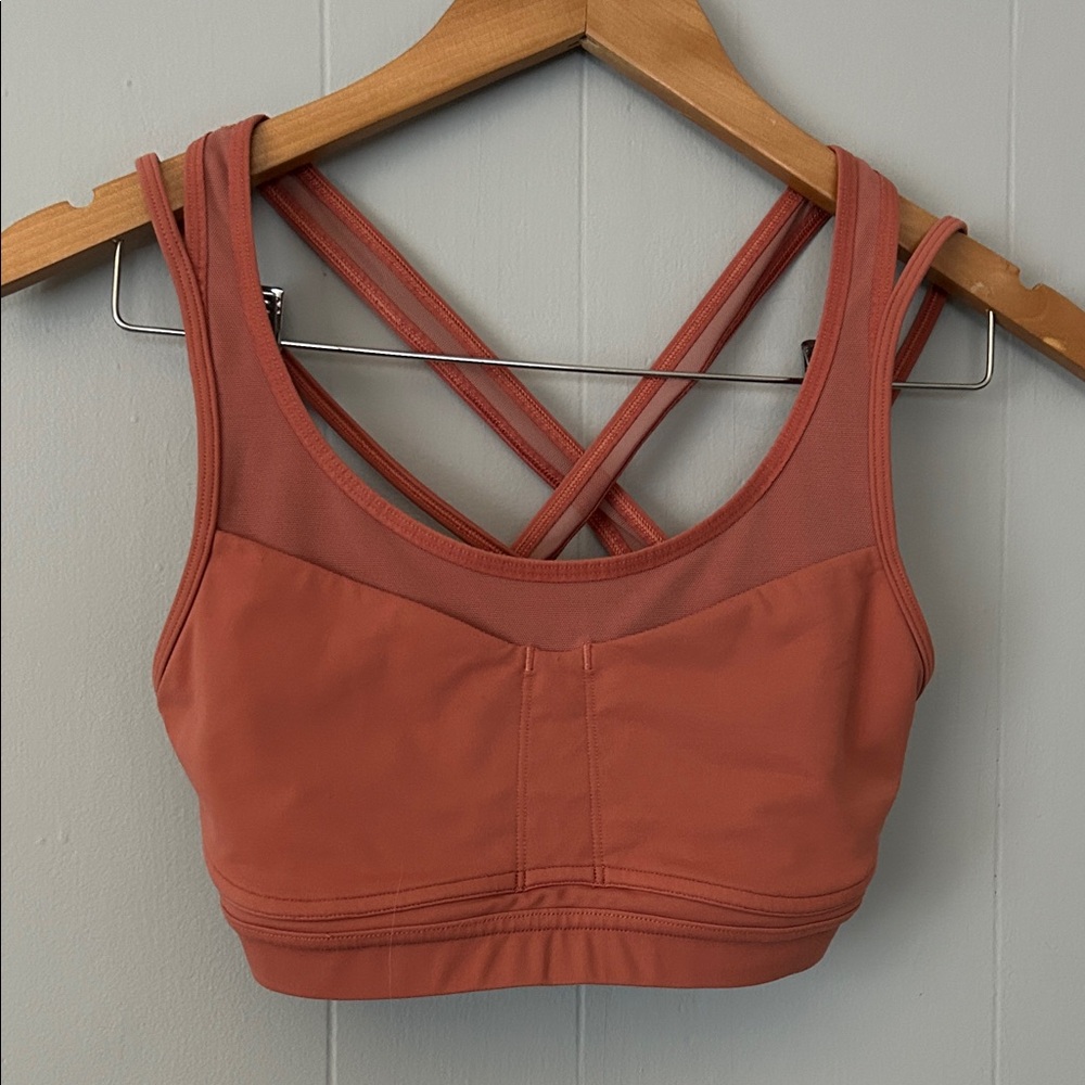 lululemon athletica Blush Cross-Back Sports Bra